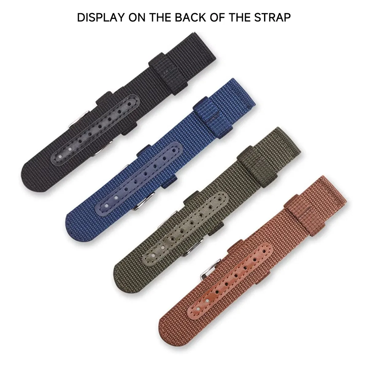 Canvas Strap Watch - Высококачественный нейлоновый холщовый ремешок для часов,