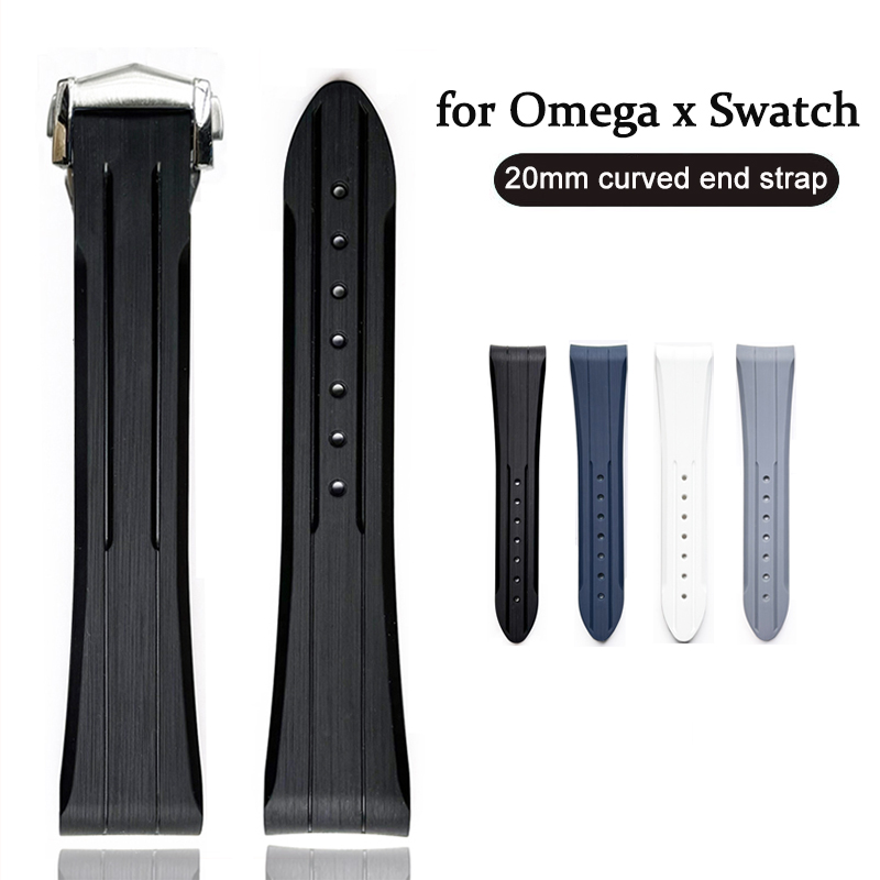 Omega Watch Speedmaster - Резиновый ремешок 20 мм для Omega