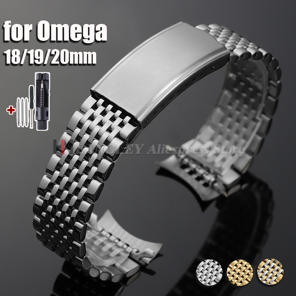 Omega Watch Speedmaster - Ремешок для часов из нержавеющей стали