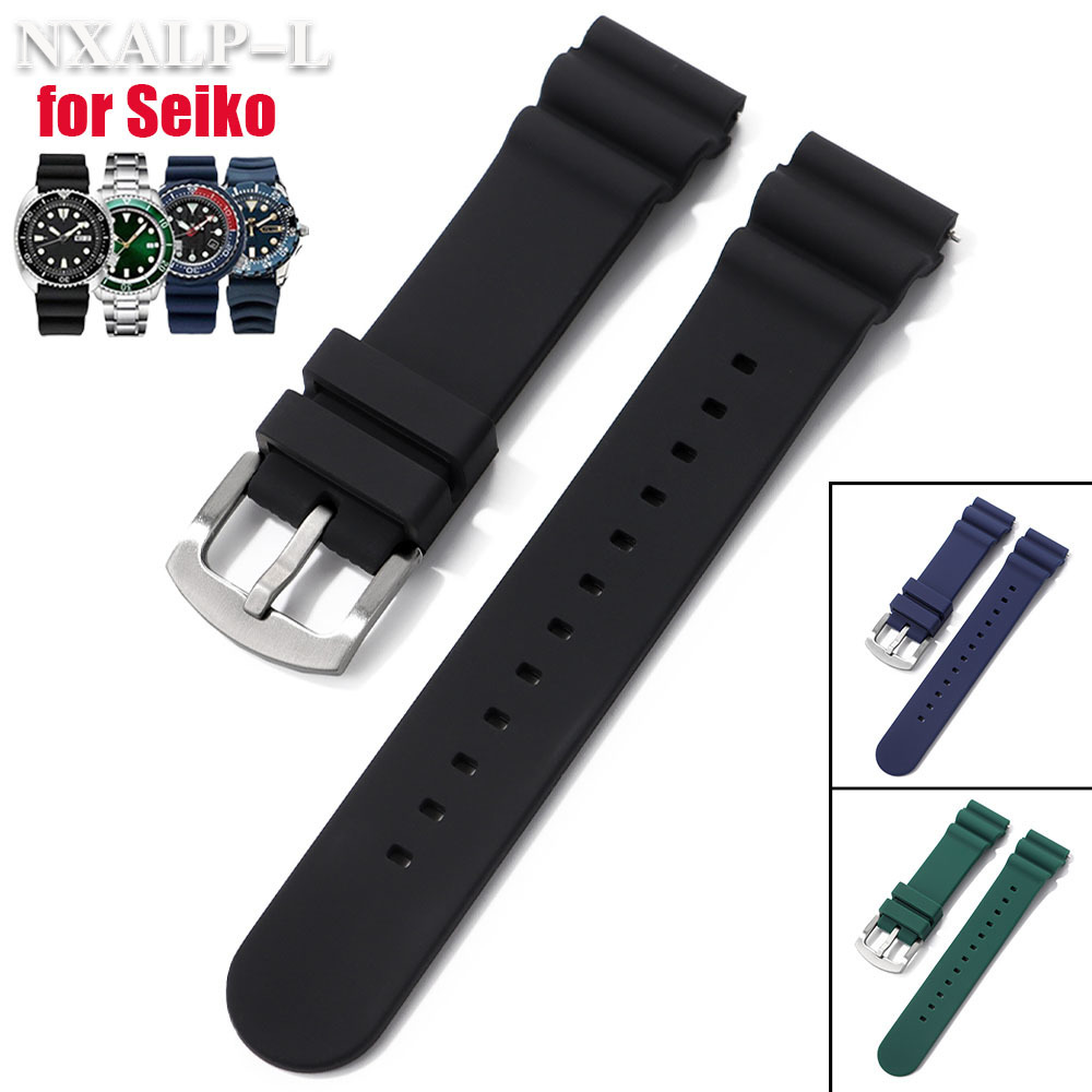 Seiko Watch 5 Sports - Силиконовый ремешок для часов 20 мм