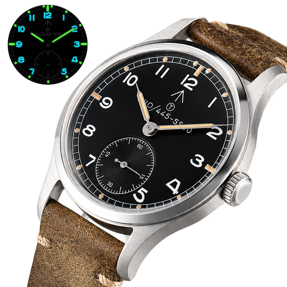 Tropic Strap Vintage - HRUODLAND Часы мужские наручные военные с