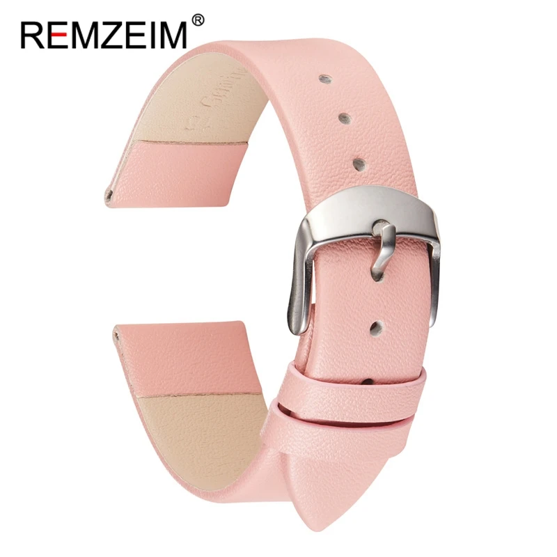 Suede Strap Watch - Ремешок REMZEIM женский из телячьей кожи,