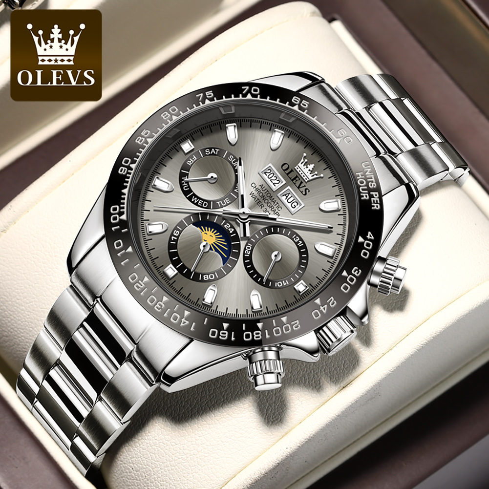 Rolex Watch Datejust - OLEVS 6654 Роскошные мужские часы с