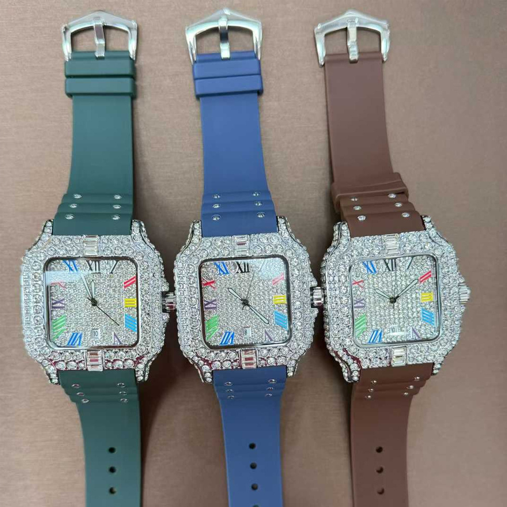 Cartier Watch Tank - Модные мужские кварцевые часы с квадратным