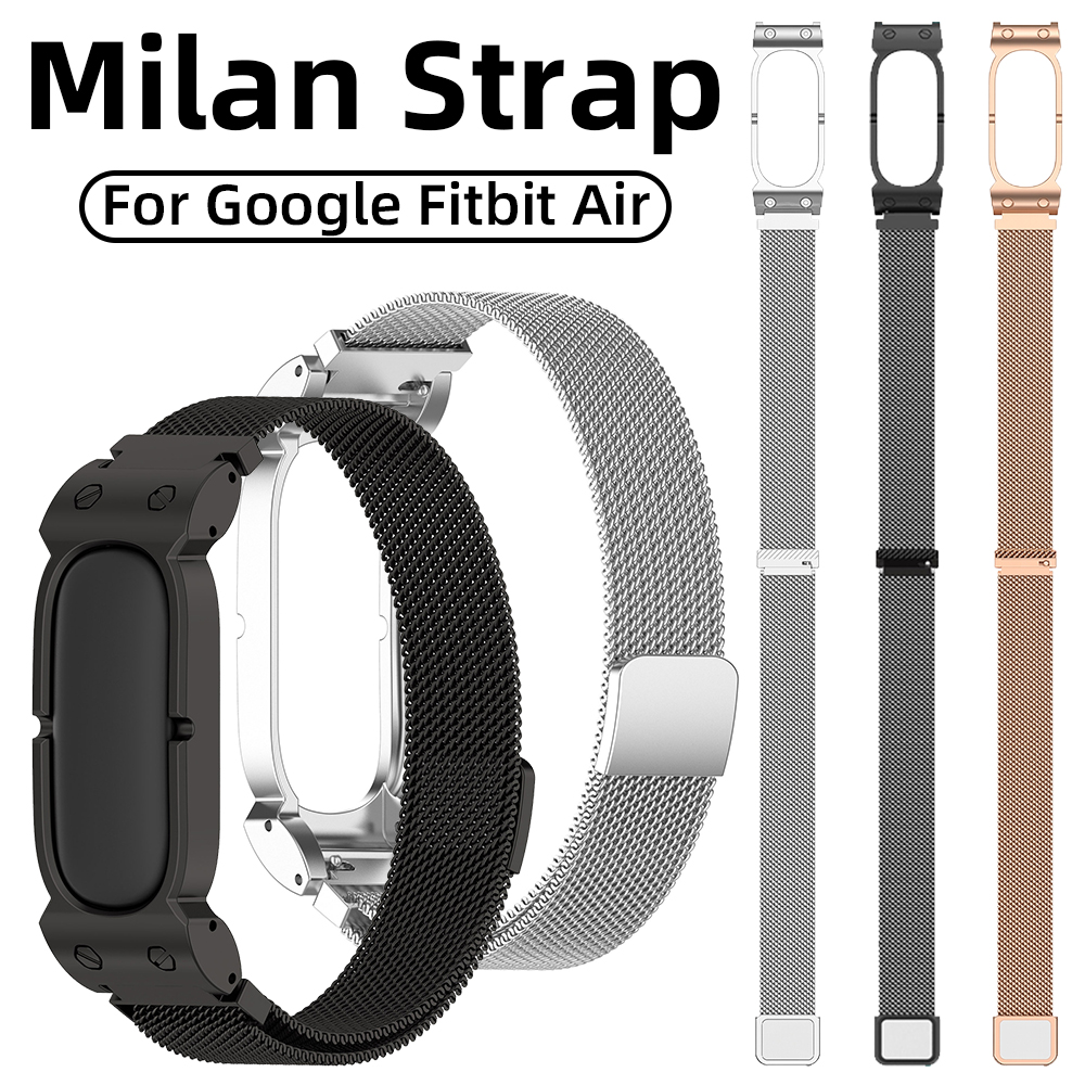 Mesh Strap Metal - Миланский ремешок для часов Fitbit Air,