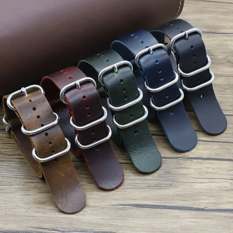 Nato Strap Nylon - Винтажные ремешки для часов из натуральной