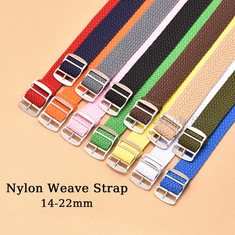 Perlon Strap Woven - Нейлоновый плетеный ремешок для часов Perlon,