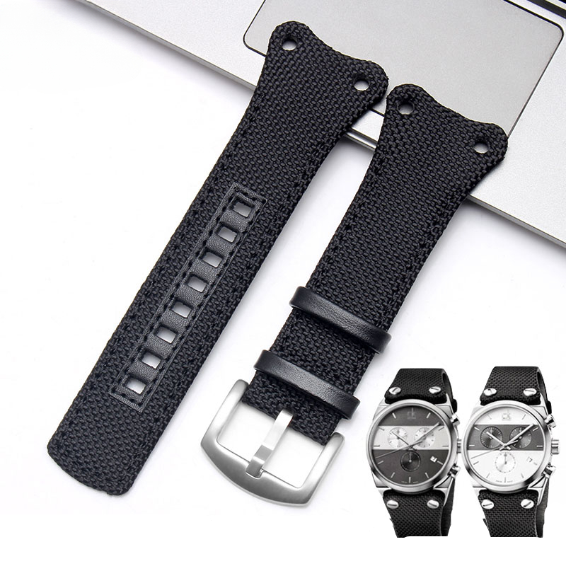 Canvas Strap Watch - Водонепроницаемый ремешок CK для часов, нейлоновый