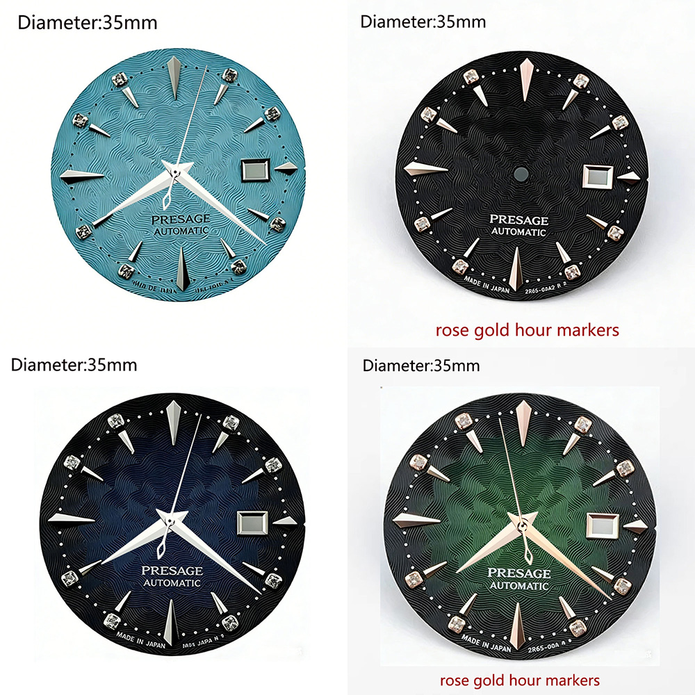 Seiko Watch Presage - Циферблат 35 мм с логотипом S,