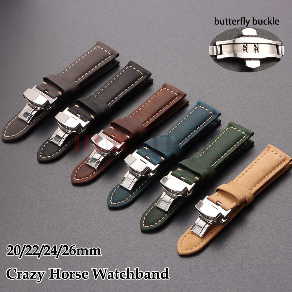 Suede Strap Watch - Ремешок для часов из натуральной телячьей