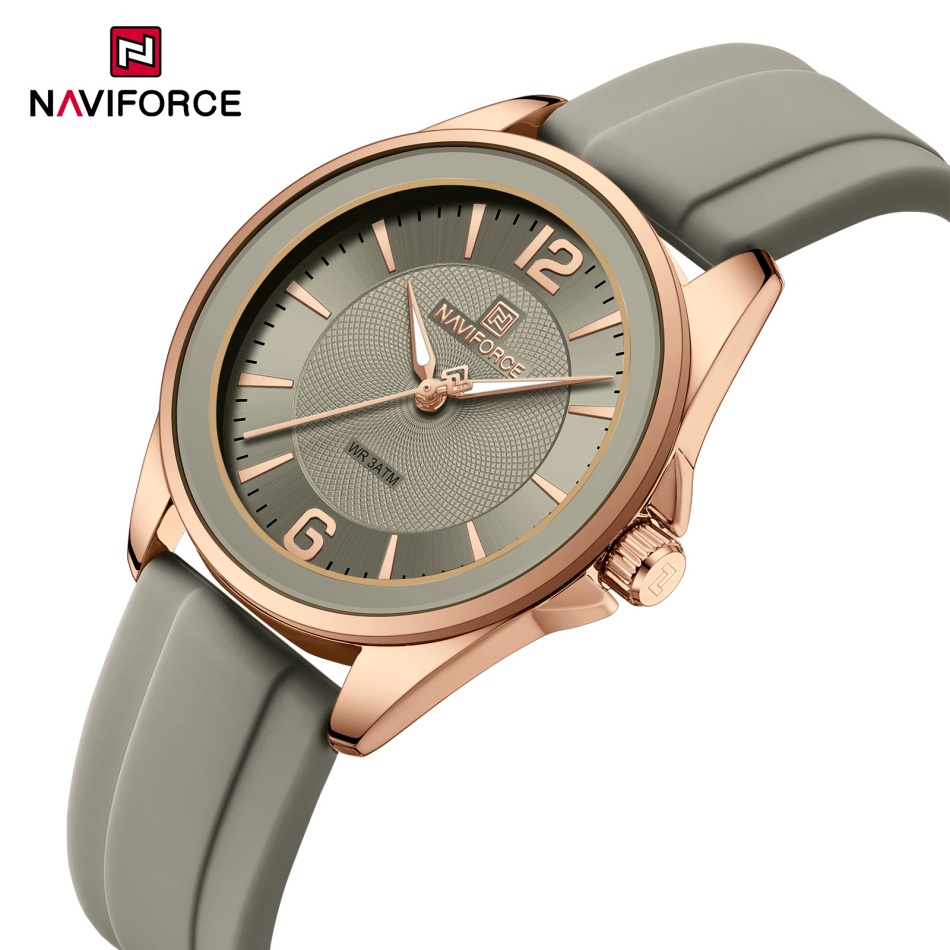 Silicone Band Women - Новые стильные женские часы NAVIFORCE, спортивные