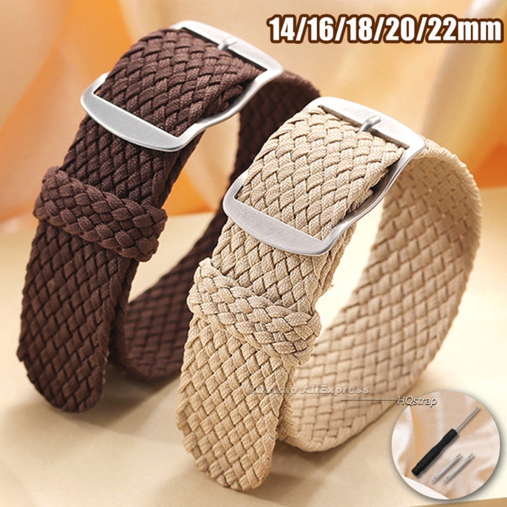 Perlon Strap Woven - Нейлоновый тканый холщовый ремешок для часов