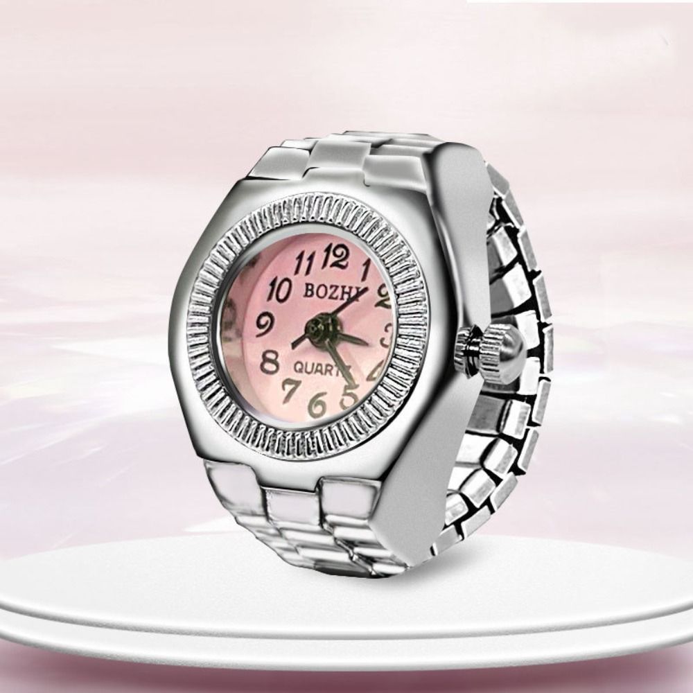 Миниатюрные кольца-часы в стил – обзор и цена Canvas Strap Watch