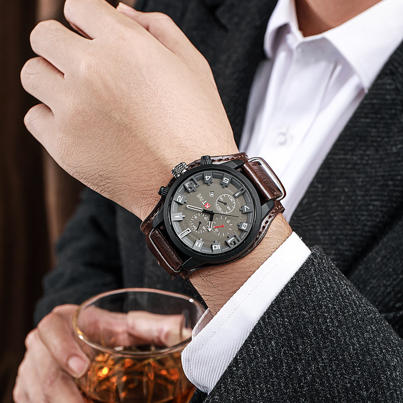 Мужские часы в стиле ретро, ​​ – обзор и цена Leather Watch Band Men