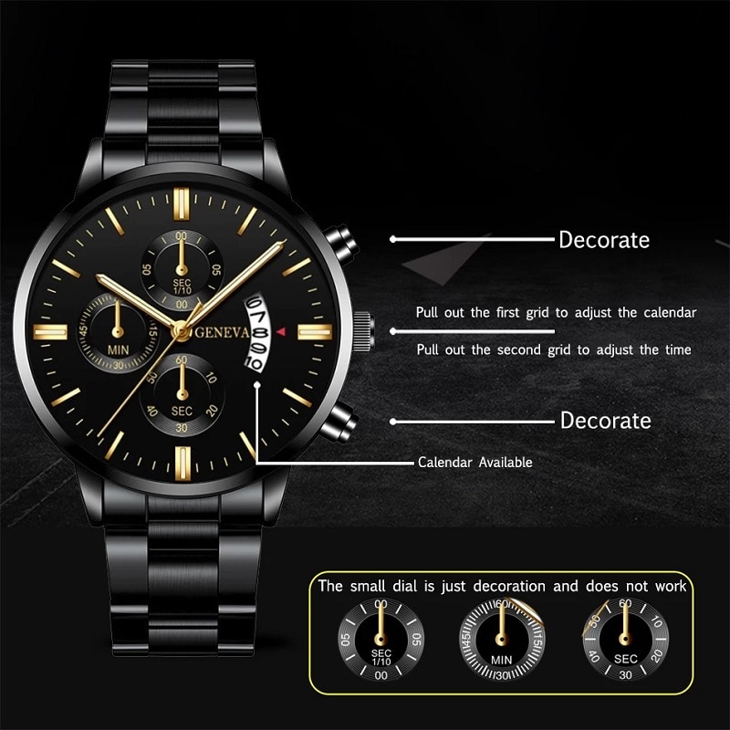 Модные мужские черные часы из  – обзор и цена Seiko Watch 5 Sports