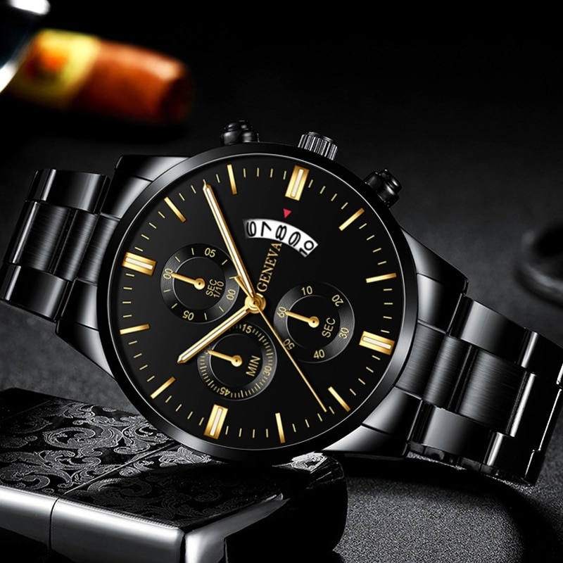 Модные мужские черные часы из  – обзор и цена Seiko Watch 5 Sports