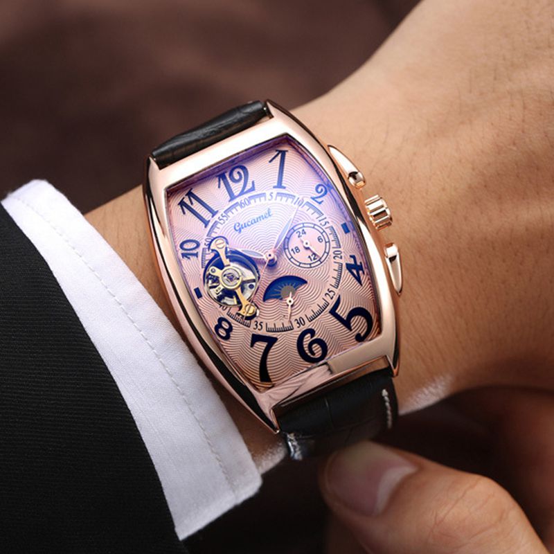 Мужские автоматические механич – обзор и цена Cartier Watch Tank