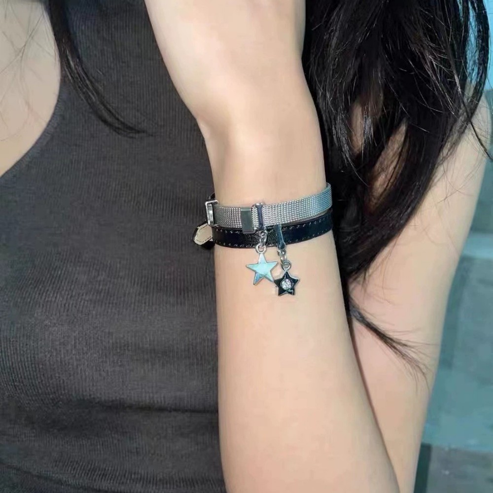 Браслет с подвесками в виде зв – обзор и цена Mesh Strap Metal