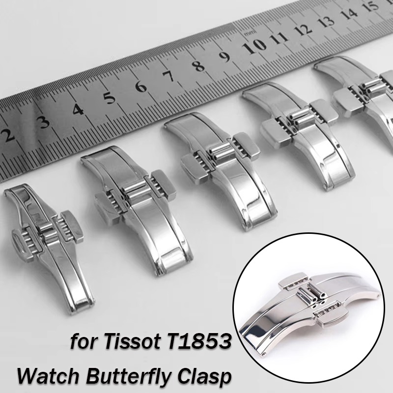Для Tissot T1853 ремешок для ч – обзор и цена Butterfly Clasp Deployant