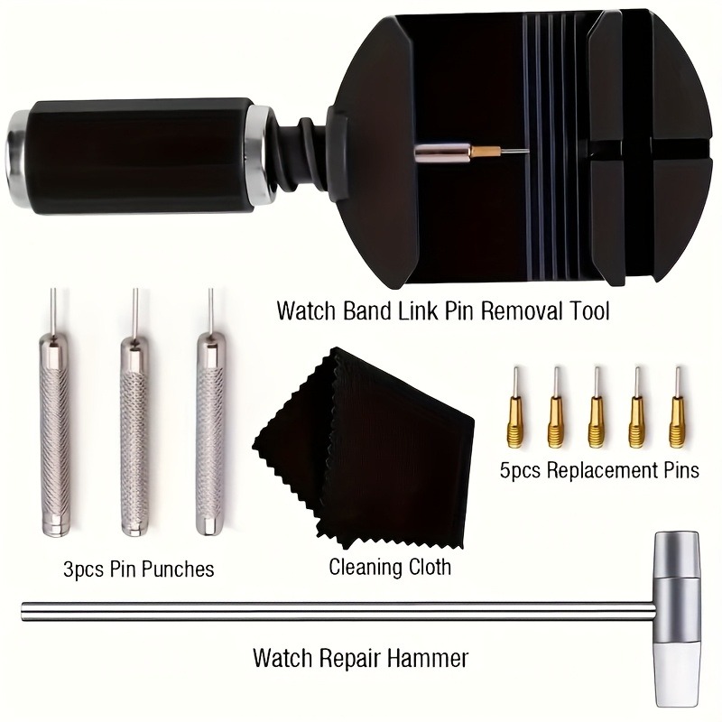52 шт./компл. профессиональный – обзор и цена Spring Bar Tool Set