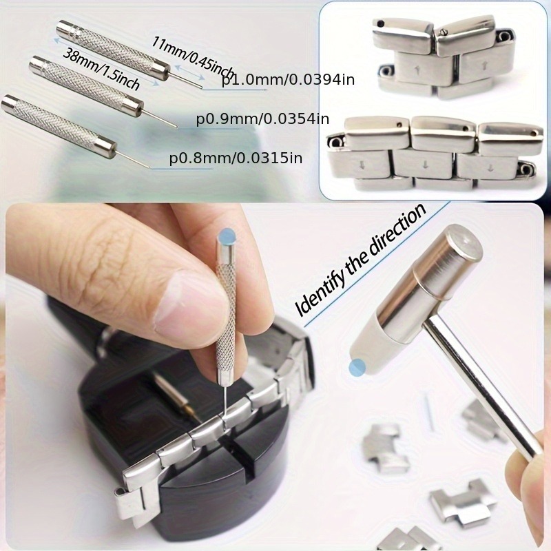 52 шт./компл. профессиональный – обзор и цена Spring Bar Tool Set