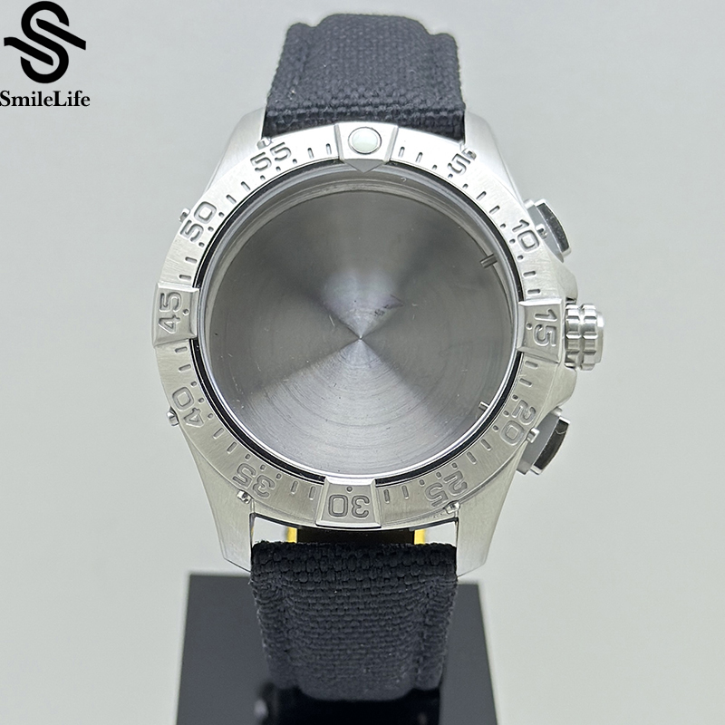 Корпус часов SmileLife VK63 42 – обзор и цена Canvas Strap Watch