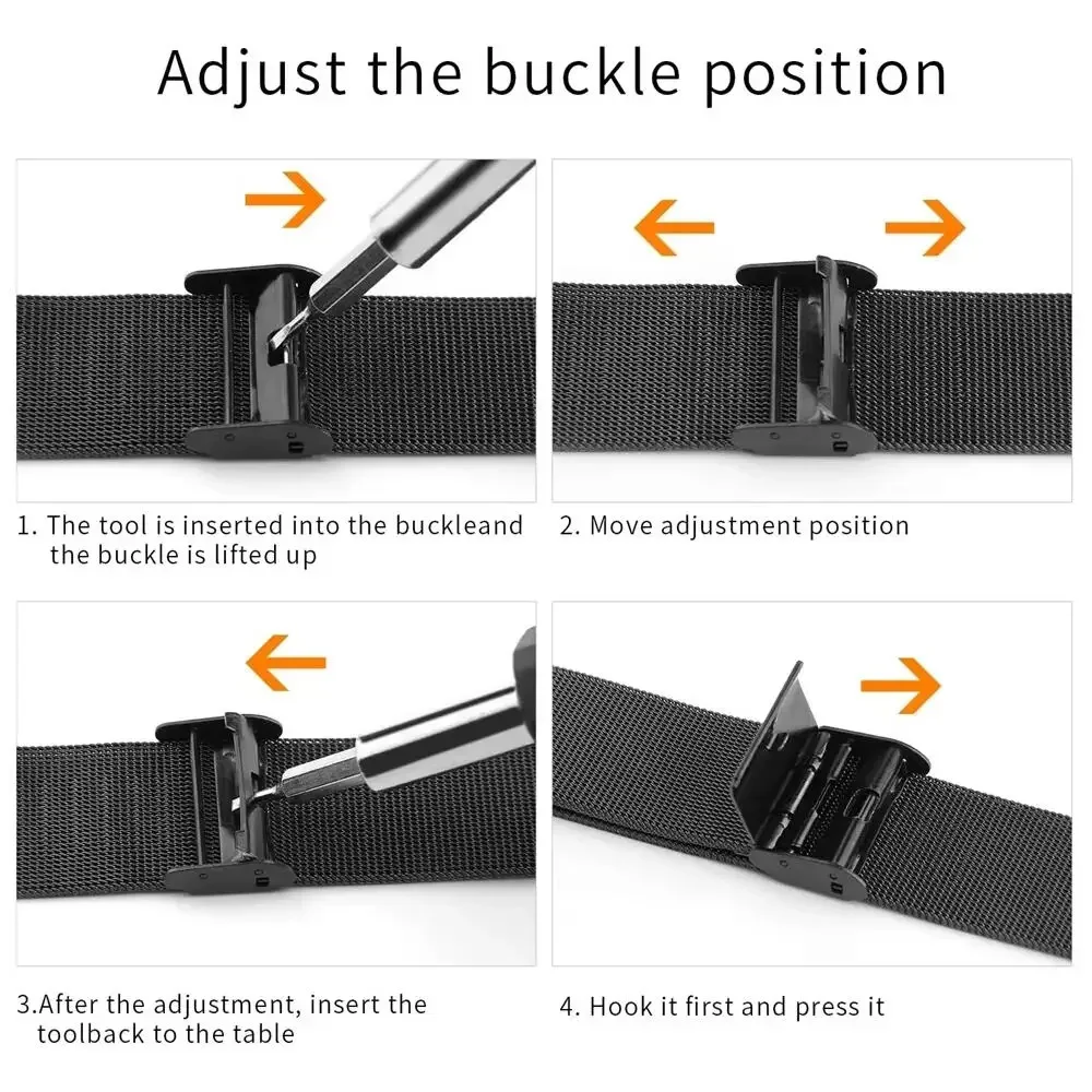 Металлические ремешки для Hono – обзор и цена Mesh Strap Metal