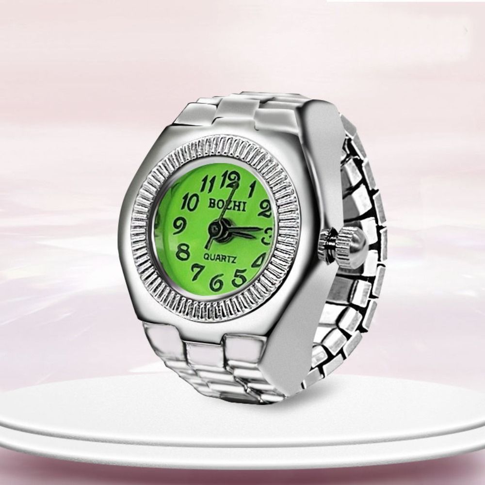 Миниатюрные кольца-часы в стил – обзор и цена Canvas Strap Watch