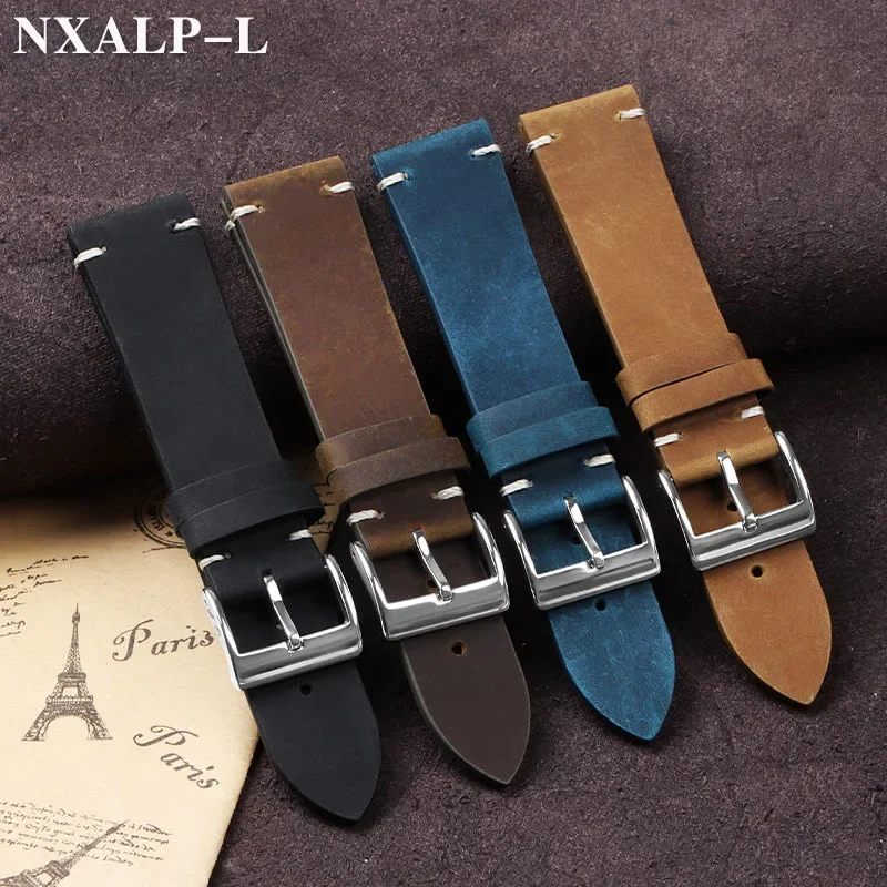 Винтажный кожаный ремешок для  – обзор и цена Nato Strap Nylon