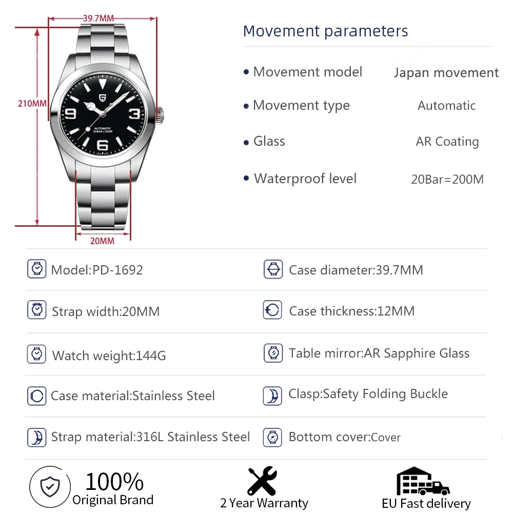 Новинка 2023 года PAGANI DESIG – обзор и цена Seiko Watch Presage