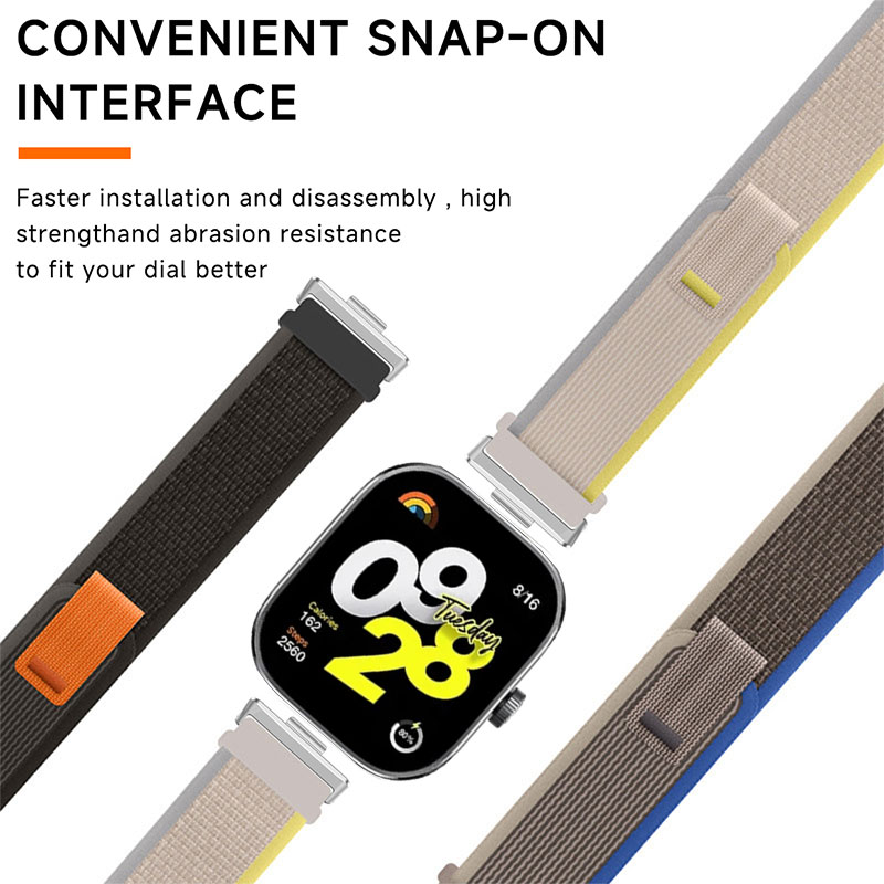 Ремешок нейлоновый для Xiaomi  – обзор и цена Sport Loop Velcro