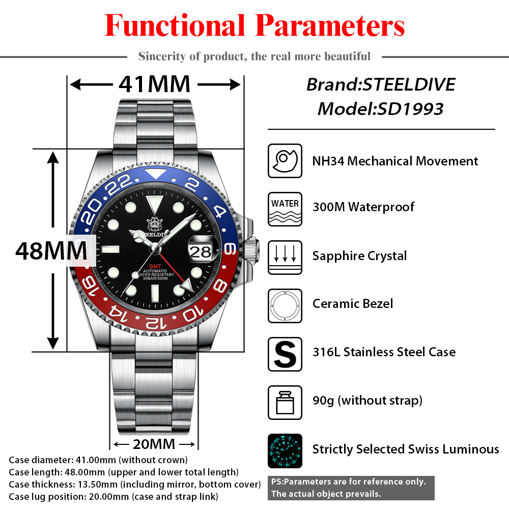 STEELDIVE SD1993 V2 двунаправл – обзор и цена Seiko Watch 5 Sports