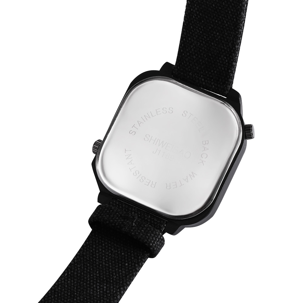 Кварцевые мужские часы, лучший – обзор и цена Canvas Strap Watch