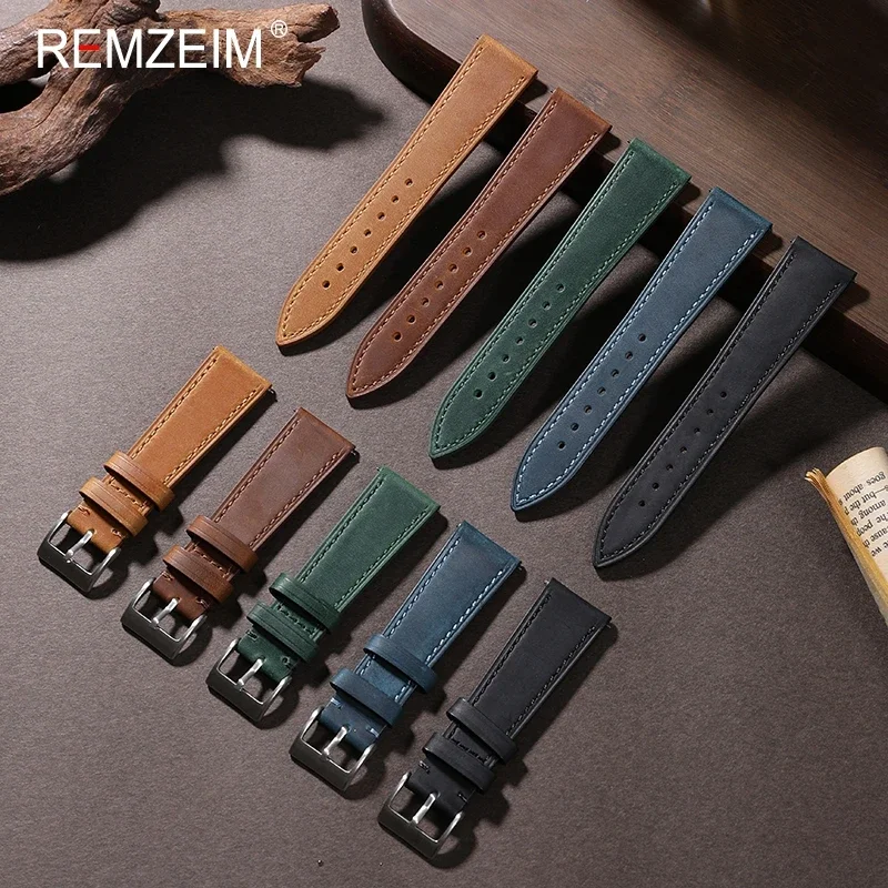 Ремешок из кожи Крейзи Хорс, б – обзор и цена Nato Strap Nylon