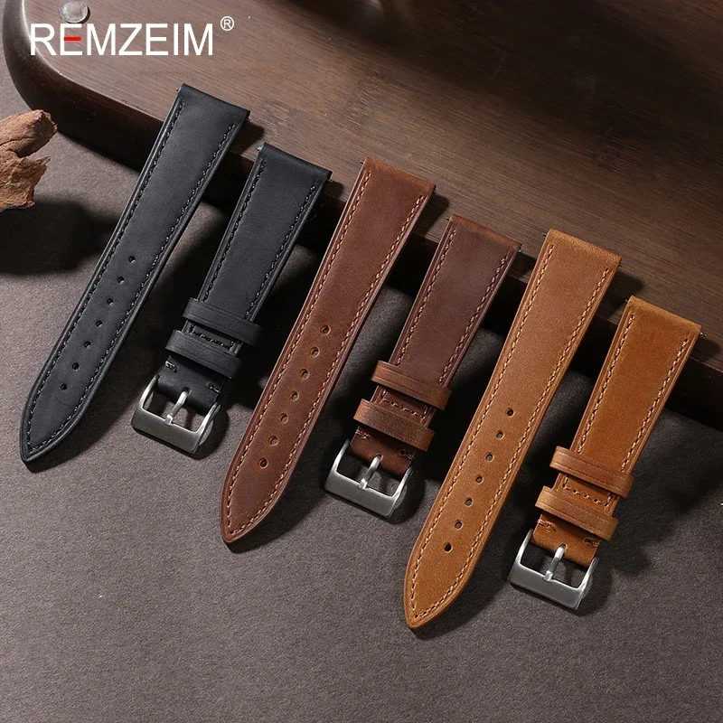 Ремешок из кожи Крейзи Хорс, б – обзор и цена Nato Strap Nylon