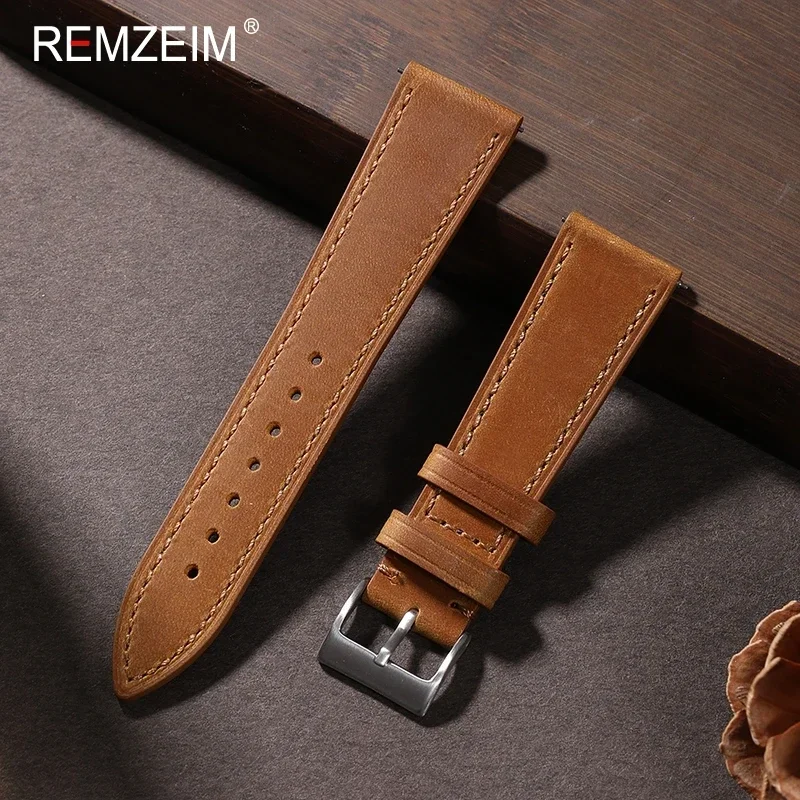 Ремешок из кожи Крейзи Хорс, б – обзор и цена Nato Strap Nylon