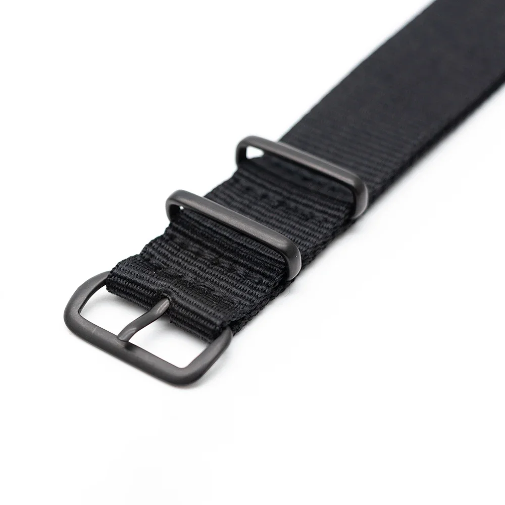 Черный нейлоновый ремешок для  – обзор и цена Nato Strap Nylon