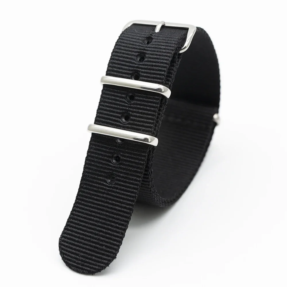 Черный нейлоновый ремешок для  – обзор и цена Nato Strap Nylon