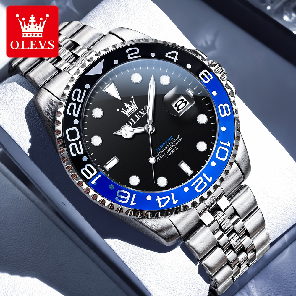 OLEVS 5657 Мужские часы Оригин – обзор и цена Rolex Watch Submariner