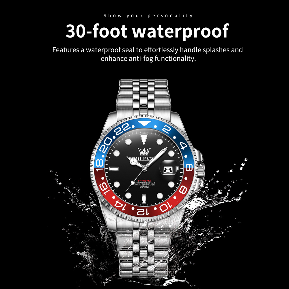 OLEVS 5657 Мужские часы Оригин – обзор и цена Rolex Watch Submariner