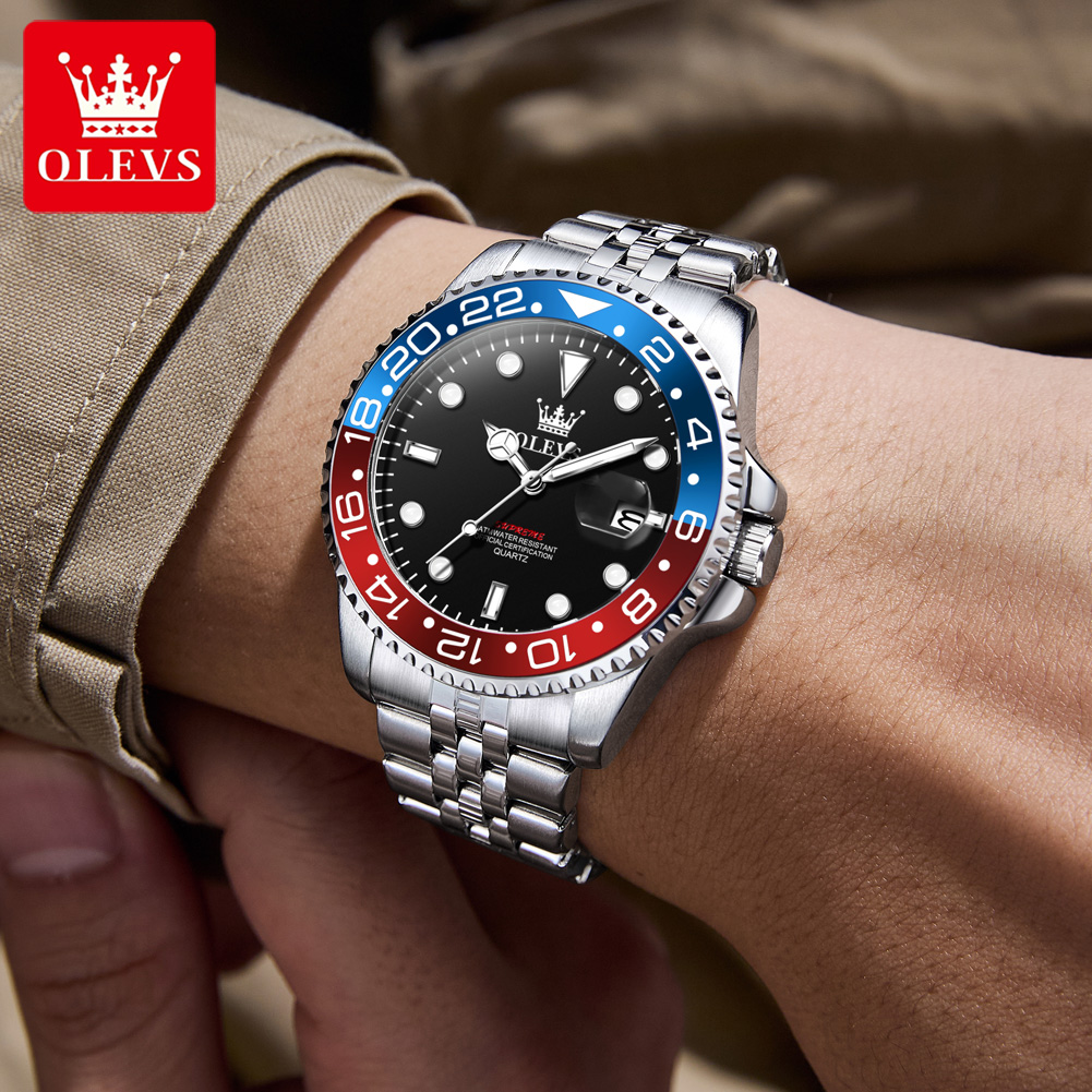 OLEVS 5657 Мужские часы Оригин – обзор и цена Rolex Watch Submariner