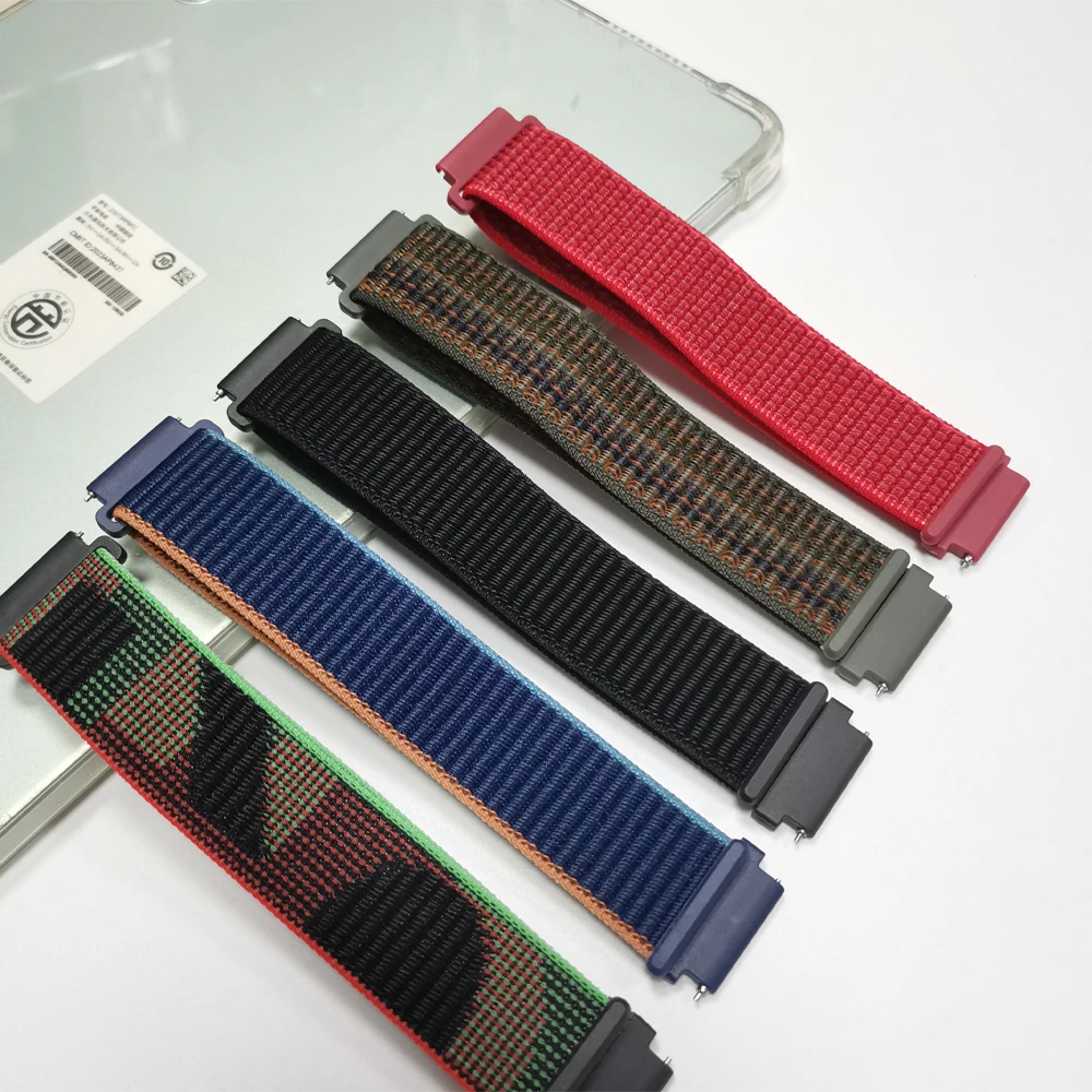 Нейлоновый дышащий ремешок для – обзор и цена Sport Loop Velcro