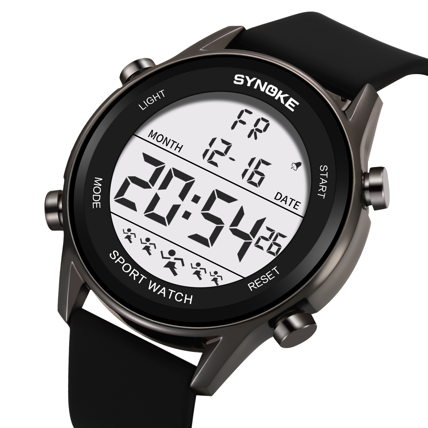 Часы наручные SYNOKE 9825A Муж – обзор и цена Rubber Strap Diver