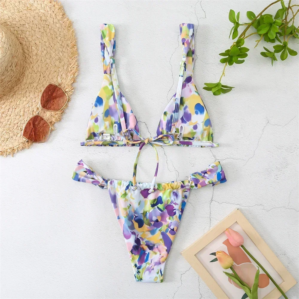 Женский треугольный купальник  – обзор и цена Tropic Strap Vintage