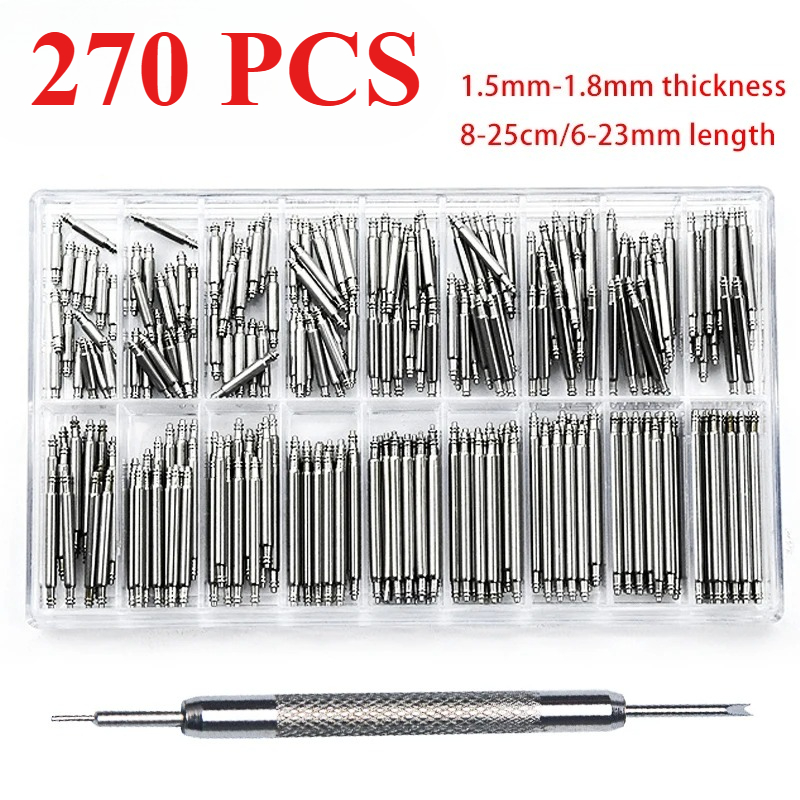 270 шт./набор пружинных штифто – обзор и цена Spring Bar Tool Set