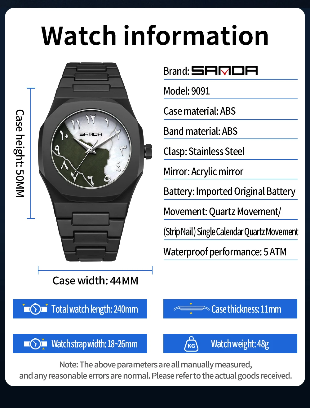 Модные кварцевые часы SANDA 20 – обзор и цена Rubber Strap Diver