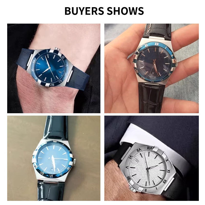 Кожаный ремешок для часов Omeg – обзор и цена Omega Watch Constellation