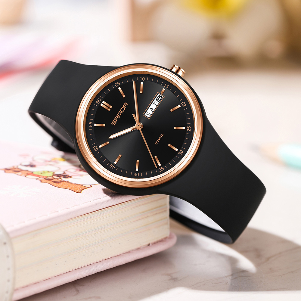 Модные женские кварцевые часы  – обзор и цена Silicone Band Women