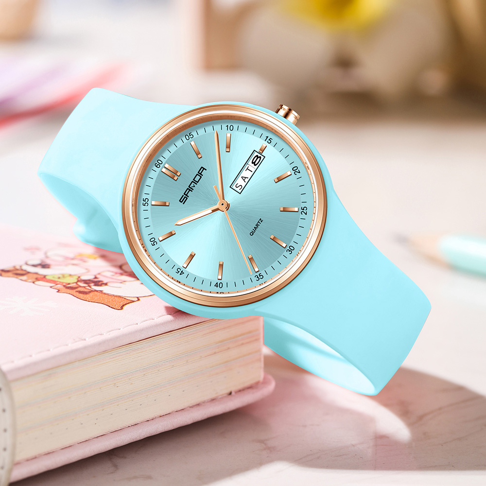 Модные женские кварцевые часы  – обзор и цена Silicone Band Women