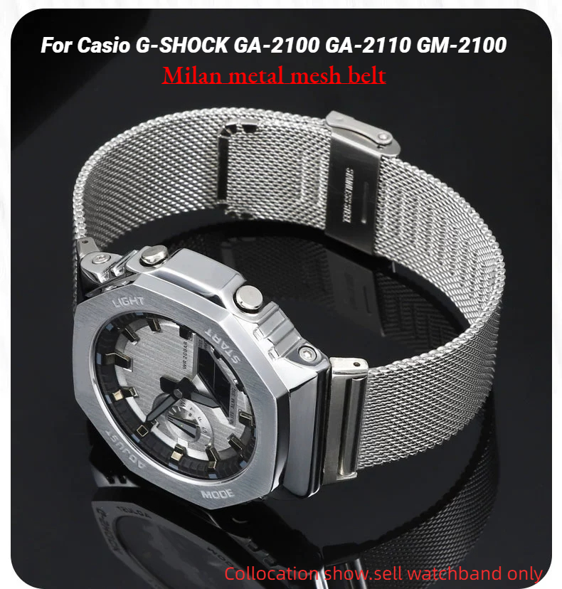 Металлический сетчатый ремень  – обзор и цена Casio Watch G-Shock Dw-5600